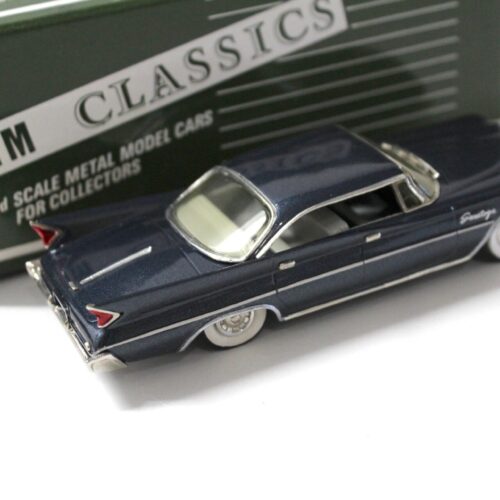 1:43 Western Models Kim Classics 1960 Chrysler Saratoga blue metallic