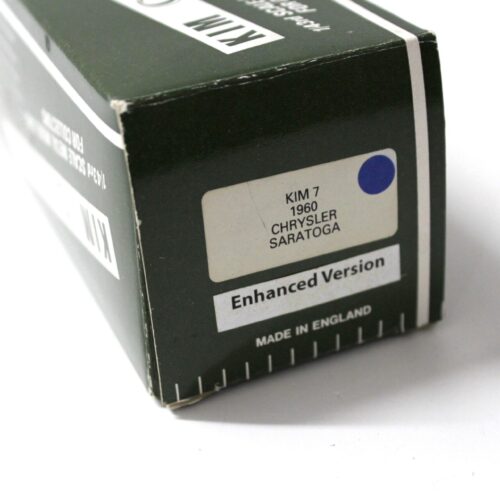 1:43 Western Models Kim Classics 1960 Chrysler Saratoga blue metallic