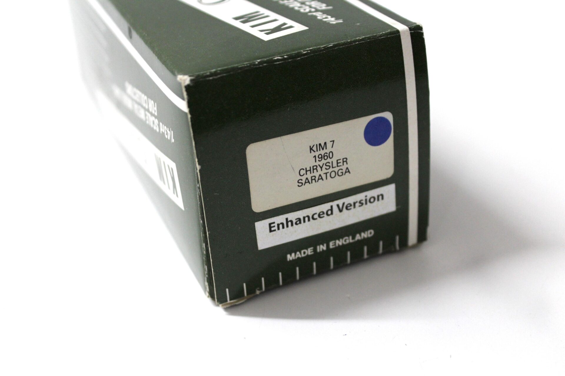 1:43 Western Models Kim Classics 1960 Chrysler Saratoga blue metallic