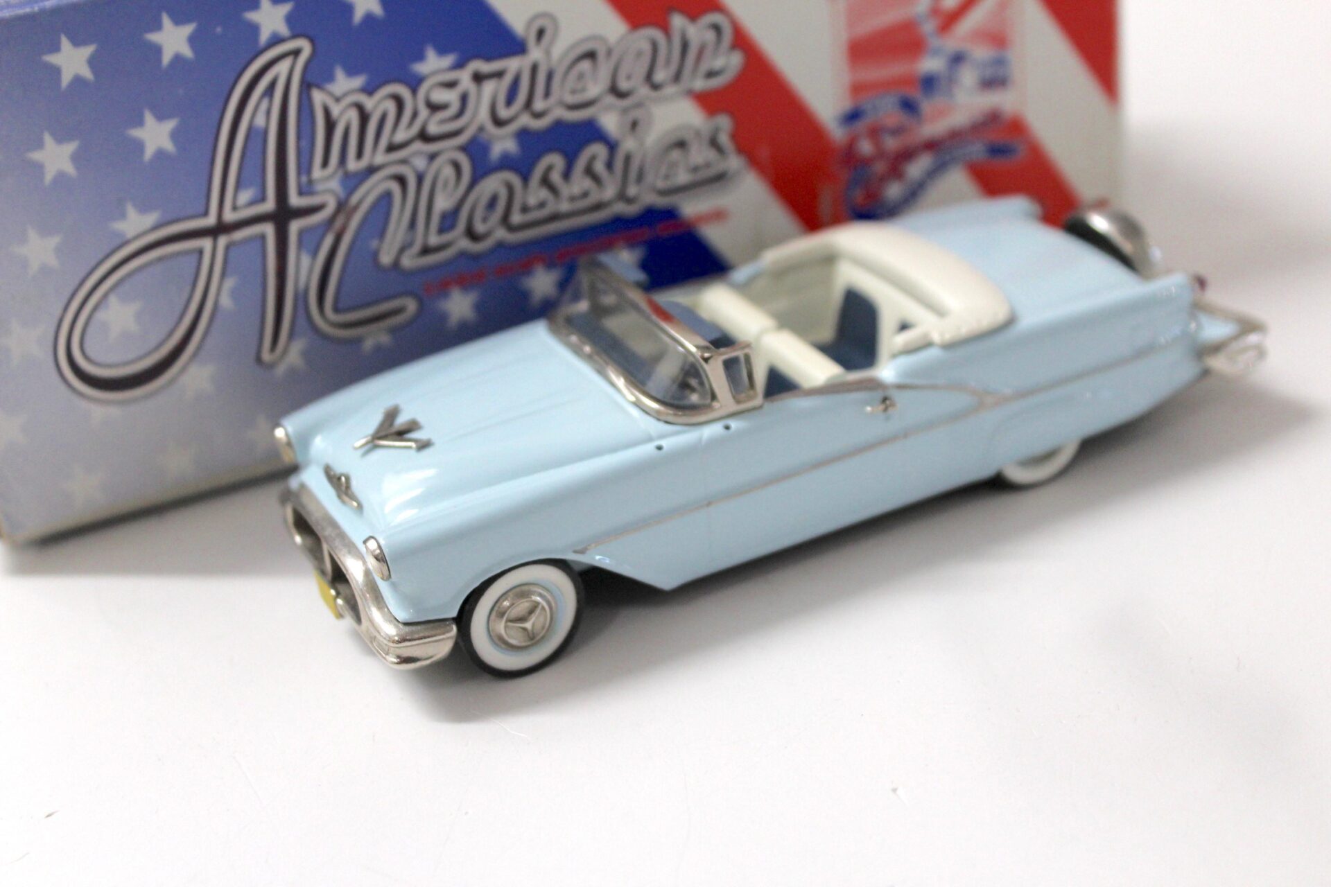 1:43 American Classics 43rd Avenue Oldsmobile 1956 Super 88 Open blue