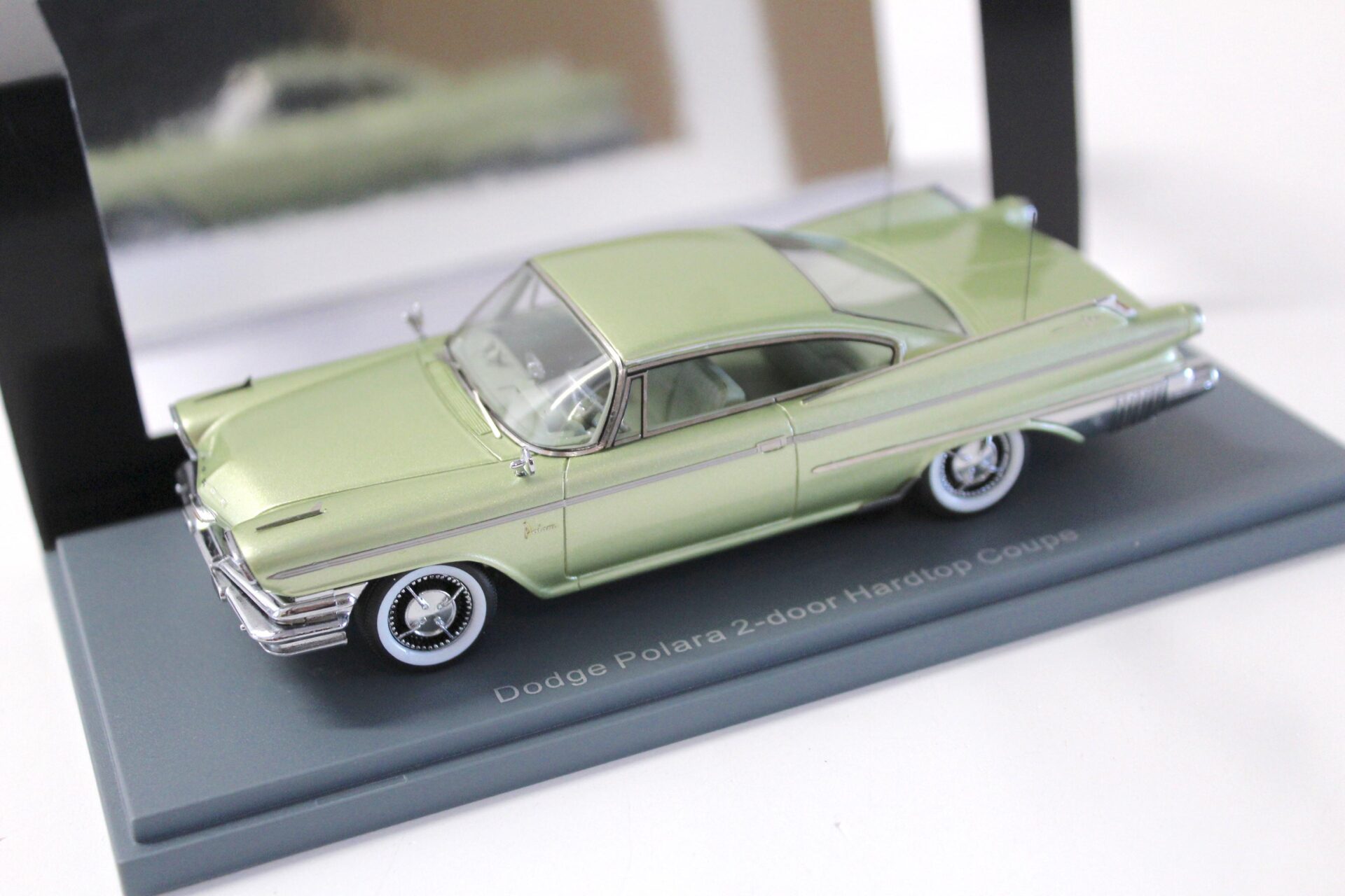 1:43 NEO Dodge Polara 2-door Hardtop Coupe light green metallic