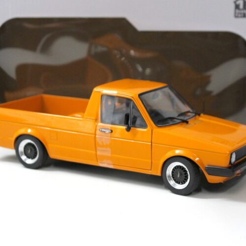 1:18 Solido VW Caddy MK1 Pick Up Custom orange 1982 - Image 2