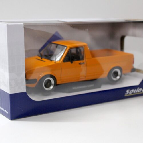 1:18 Solido VW Caddy MK1 Pick Up Custom orange 1982 - Image 4