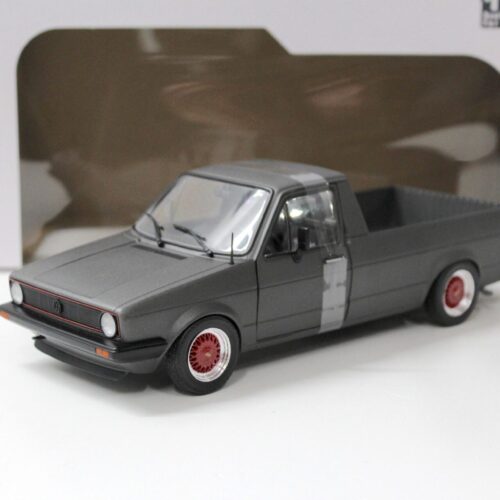 1:18 Solido VW Caddy MK1 Pick Up Custom II matt grey 1982