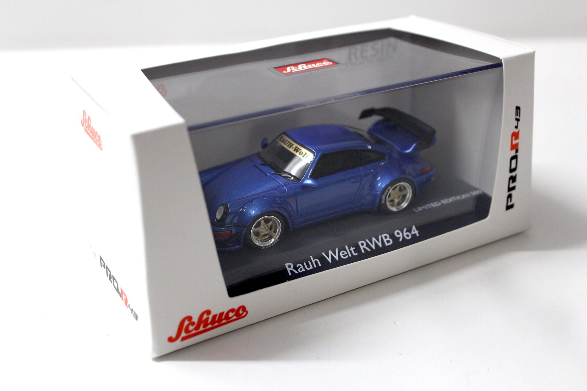 1:43 Schuco Porsche 911 (964) RAUH-Welt RWB 964 blue