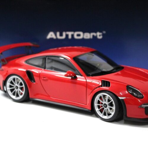 1:18 AUTOart Porsche 911 (991) GT3 RS Guards red/ silver wheel 2016