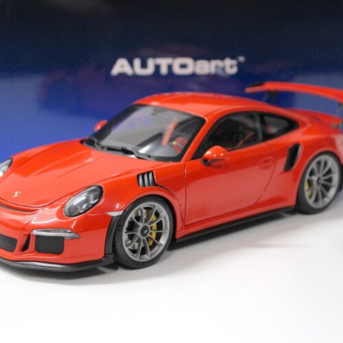 1:18 AUTOart Porsche 911 (991) GT3 RS Lava orange/ grey wheel 2016