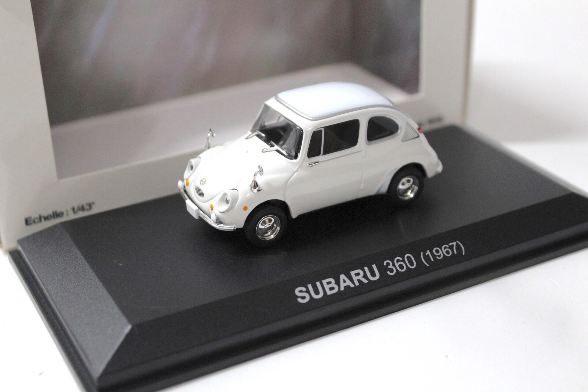 1:43 Norev Subaru 360 white 1967