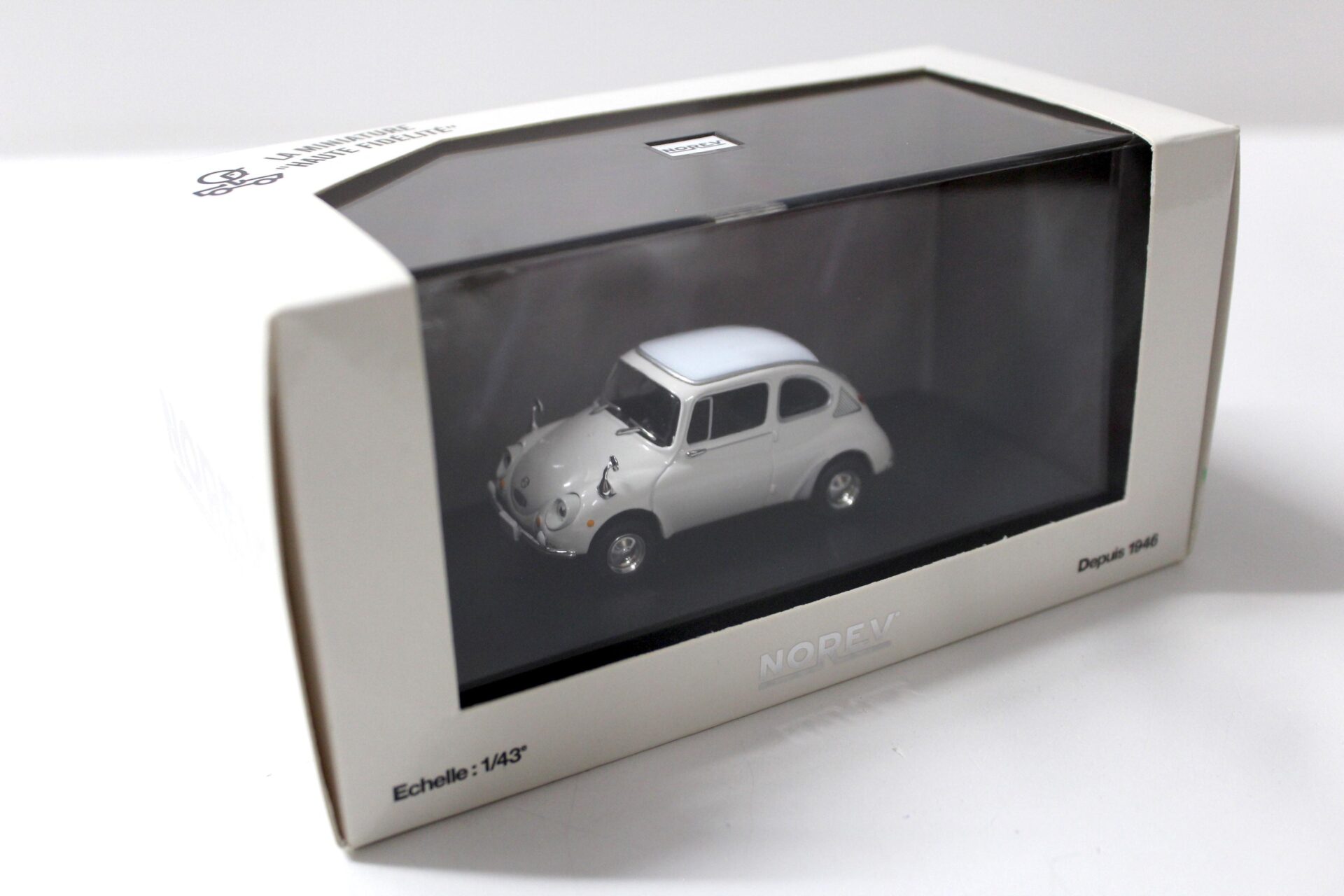 1:43 Norev Subaru 360 white 1967