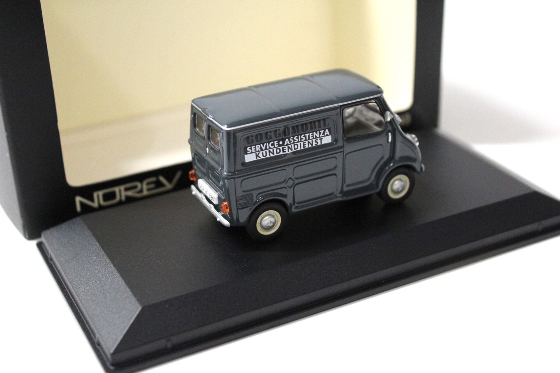 1:43 Norev Goggomobil TL250 Service Assistenza Kundendienst 1963 grey