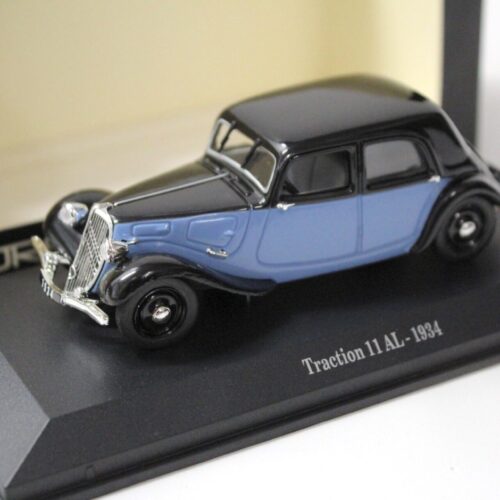 1:43 Norev Citroen Traction 11 AL - 1934 blue/ dark blue