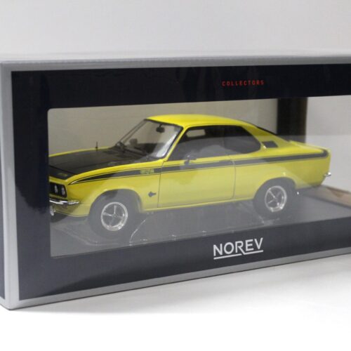 1:18 Norev Opel Manta GT/E Coupe yellow/ black 1975