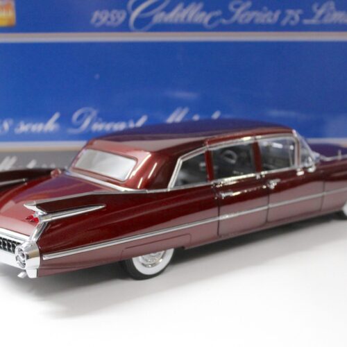 1:18 Precision Miniatures 1959 Cadillac Series 75 Limousine dark red