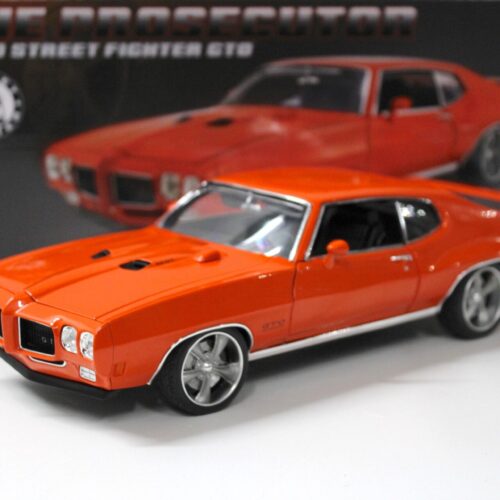 1:18 ACME 1970 Pontiac GTO Coupe Street Fighter "THE PROSECUTOR" orange