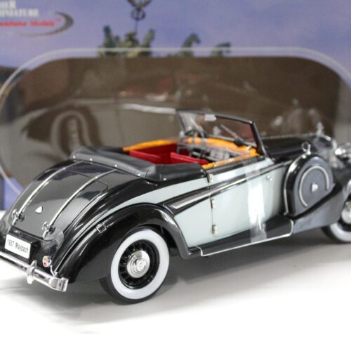 1:18 Signature Models 1937 Maybach SW38 2-Doors Spohn black/ grey