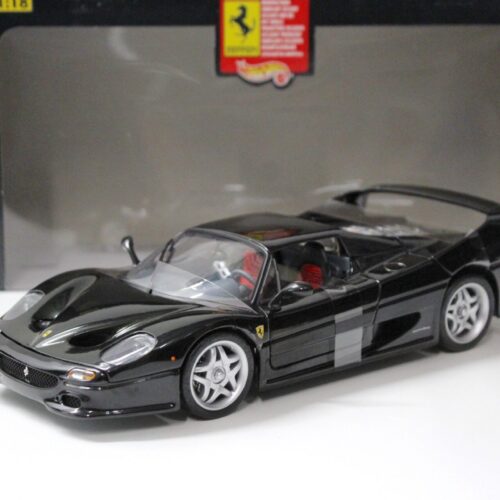 1:18 Hot Wheels Ferrari F50 closed Top black