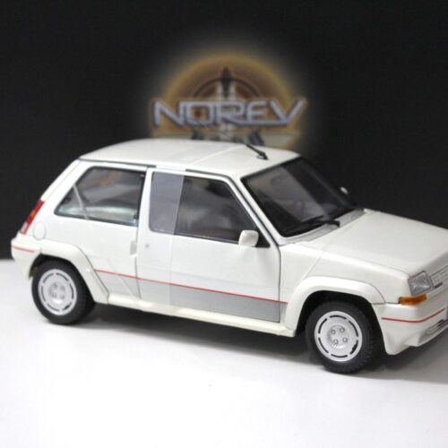 1:18 Norev Renault 5 GT Turbo white metallic