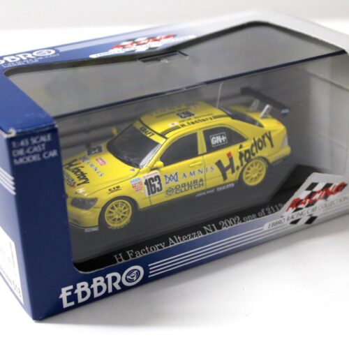 1:43 EBBRO Lexus IS300 H Factory Altenza N1 - 2002 yellow #163