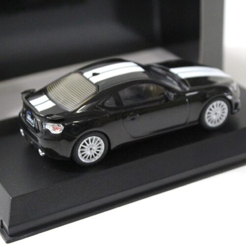 1:43 Kyosho J-Collection Subaru BRZ 2013 black with white stripes