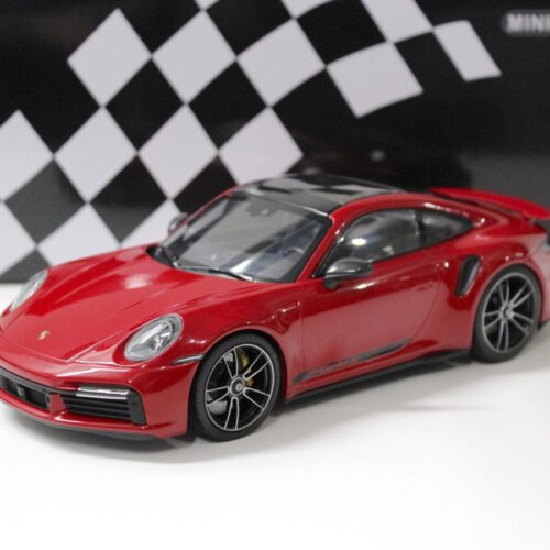 1:18 Minichamps Porsche 911 (992) Turbo S Coupe 2020 red