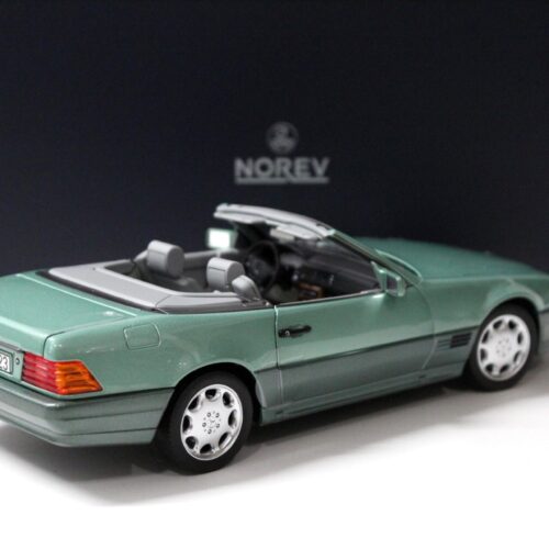 1:18 Norev Mercedes 500SL Cabriolet R129 green metallic 1989 LIMITED 200 pcs.