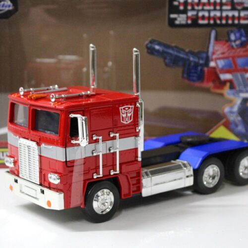 1:24 Jada Toys Transformers G1 Autobot Optimus Prime red