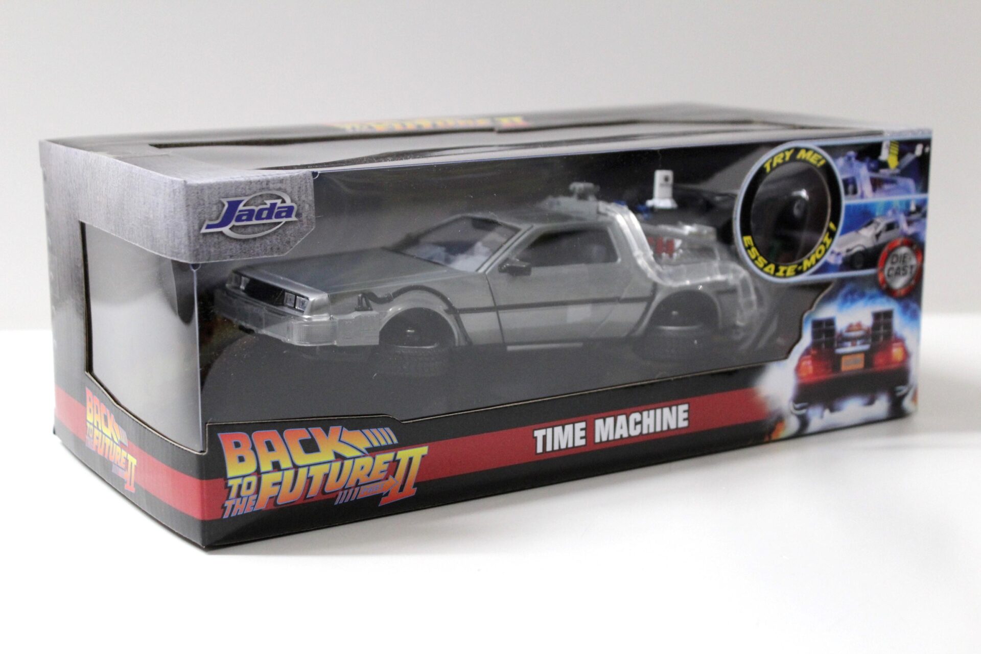 1:24 Jada Toys Delorean DMC-12 Time Machine Back to The Future II