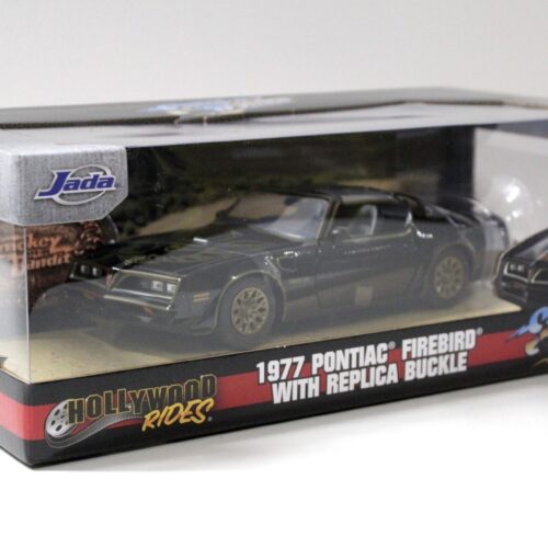 1:24 Jada Toys 1977 Pontiac Firebird Smokey and the Bandit with Buckle