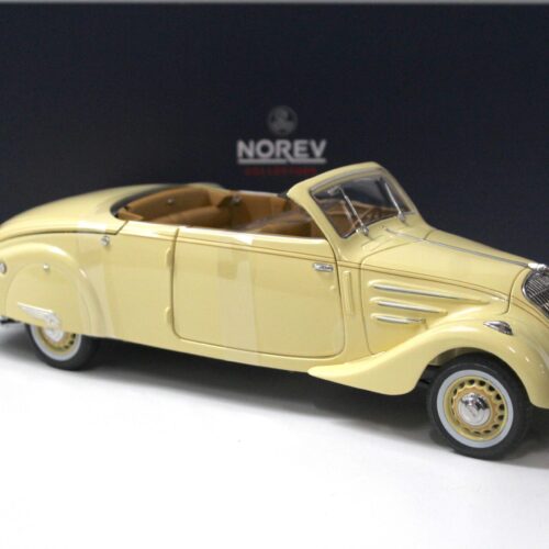 1:18 Norev Peugeot 402 Eclipse 1937 beige & Caramel