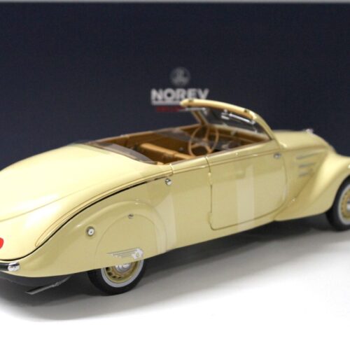 1:18 Norev Peugeot 402 Eclipse 1937 beige & Caramel