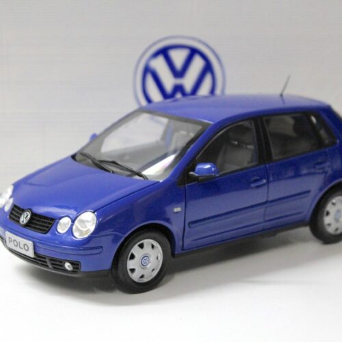 1:18 Anson VW Polo 2001 blue DEALER VERSION
