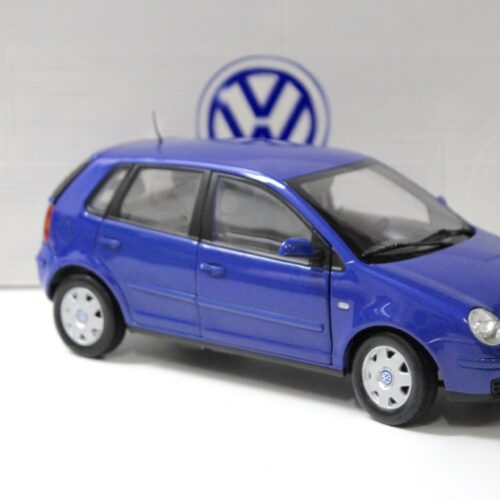 1:18 Anson VW Polo 2001 blue DEALER VERSION
