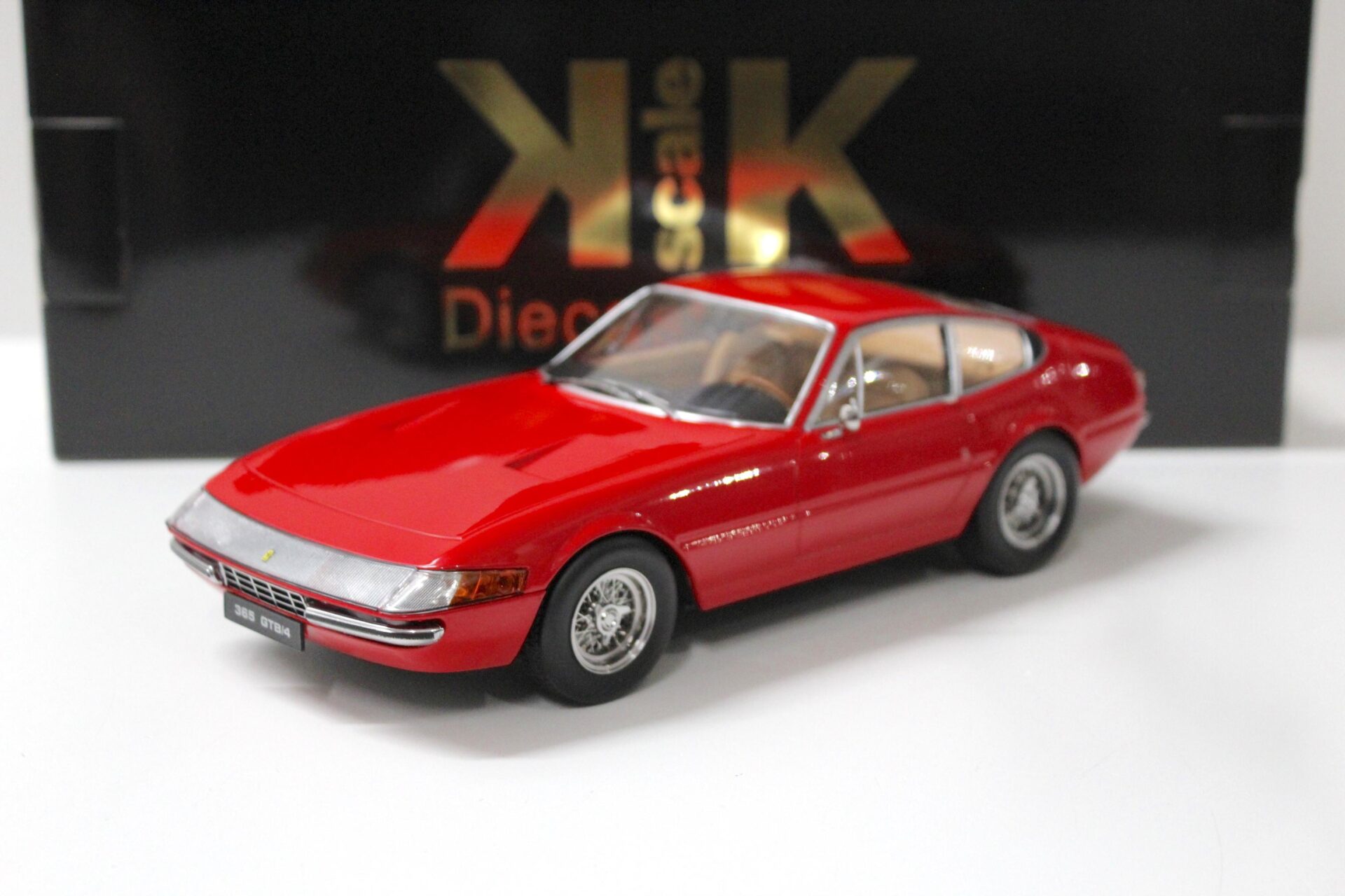 1:18 KK-Scale Ferrari 365 GTB/4 Daytona Coupe 1.Serie 1969 red