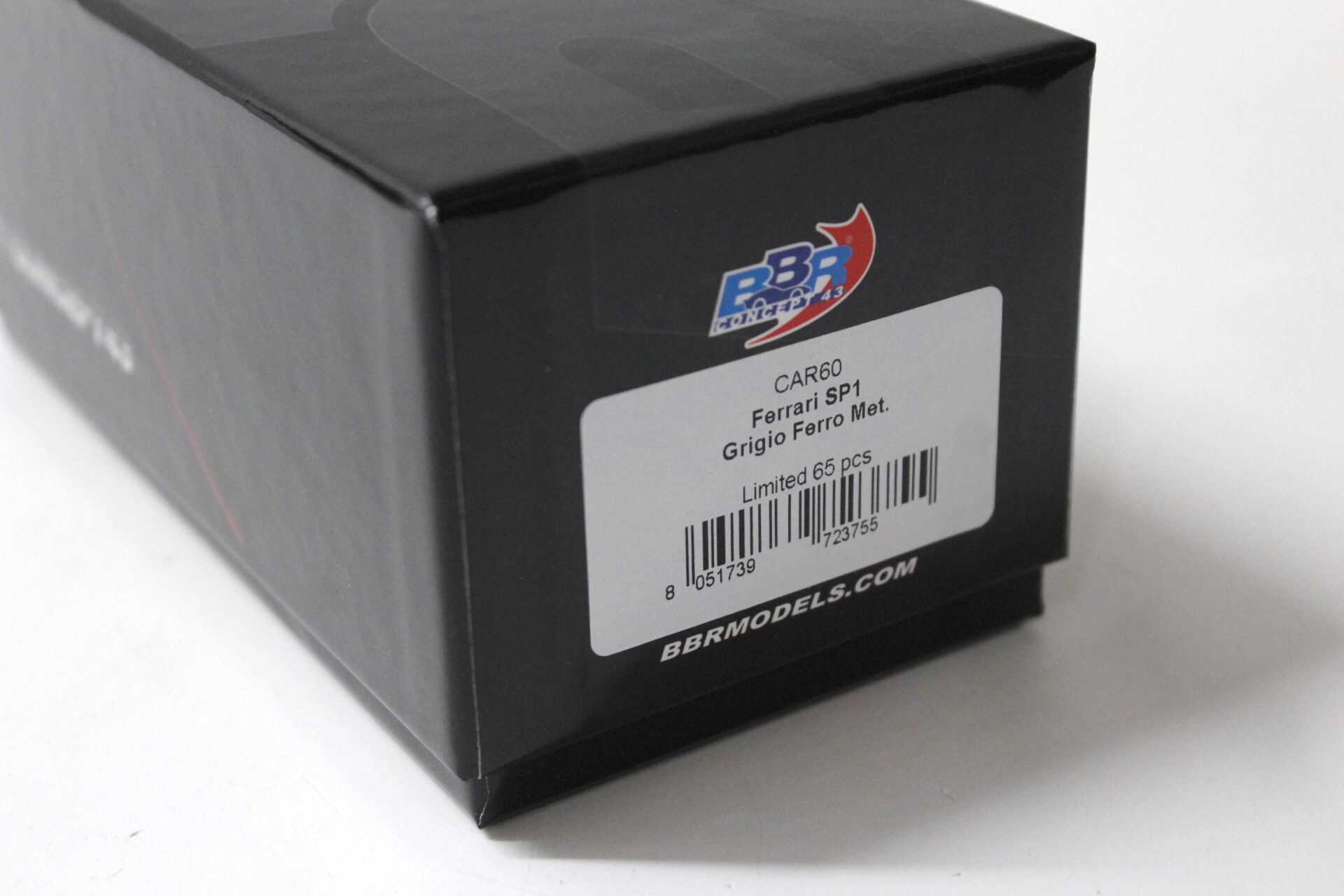 1:43 BBR Ferrari Monza SP1 Grigio Ferro metallic/ red Limited 65 pcs.