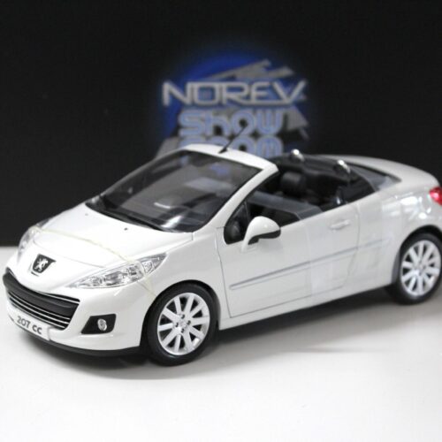 1:18 Norev Peugeot 207 CC Cabriolet white