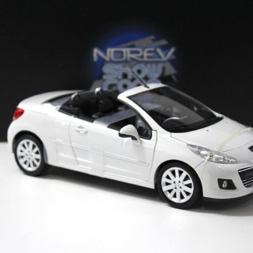 1:18 Norev Peugeot 207 CC Cabriolet white
