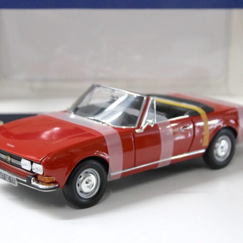 1:18 Norev Peugeot 504 Cabriolet red