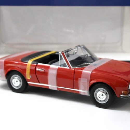 1:18 Norev Peugeot 504 Cabriolet red