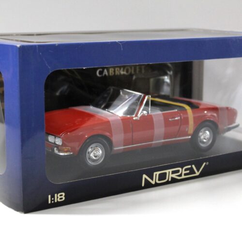 1:18 Norev Peugeot 504 Cabriolet red