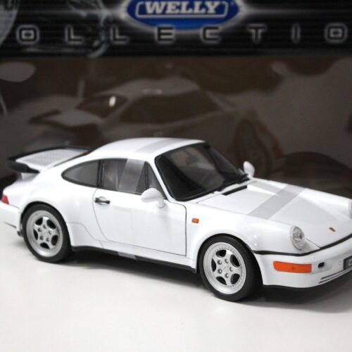 1:18 Welly Porsche 911 (964) Turbo Coupe white