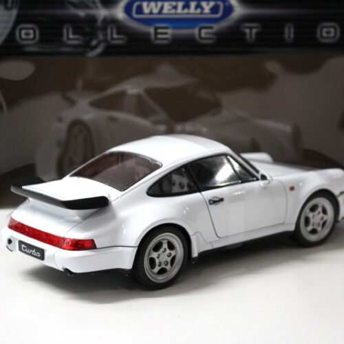 1:18 Welly Porsche 911 (964) Turbo Coupe white