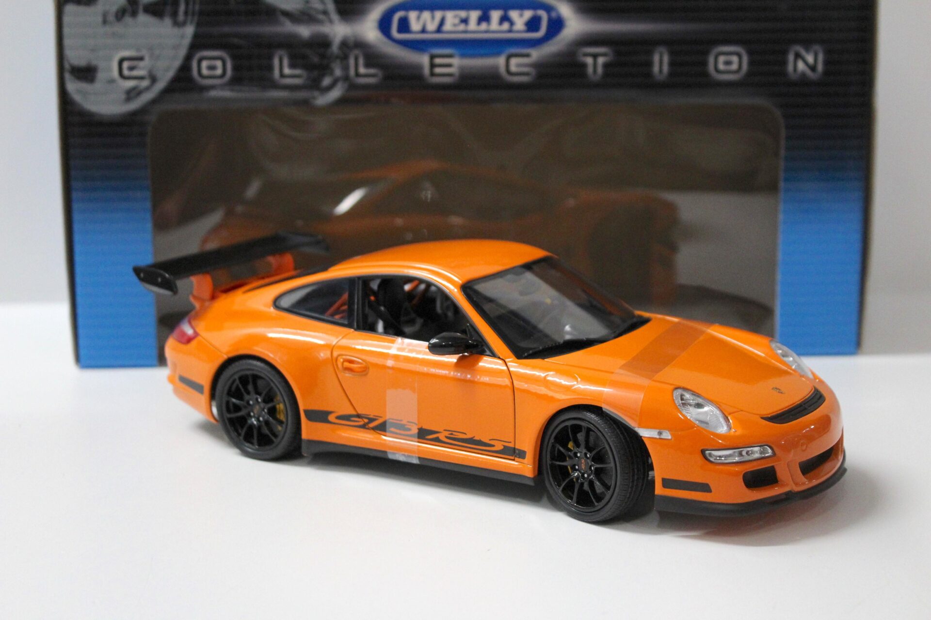 1:18 Welly Porsche 911 (997) GT3 RS orange/ black