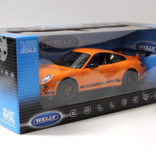 1:18 Welly Porsche 911 (997) GT3 RS orange/ black