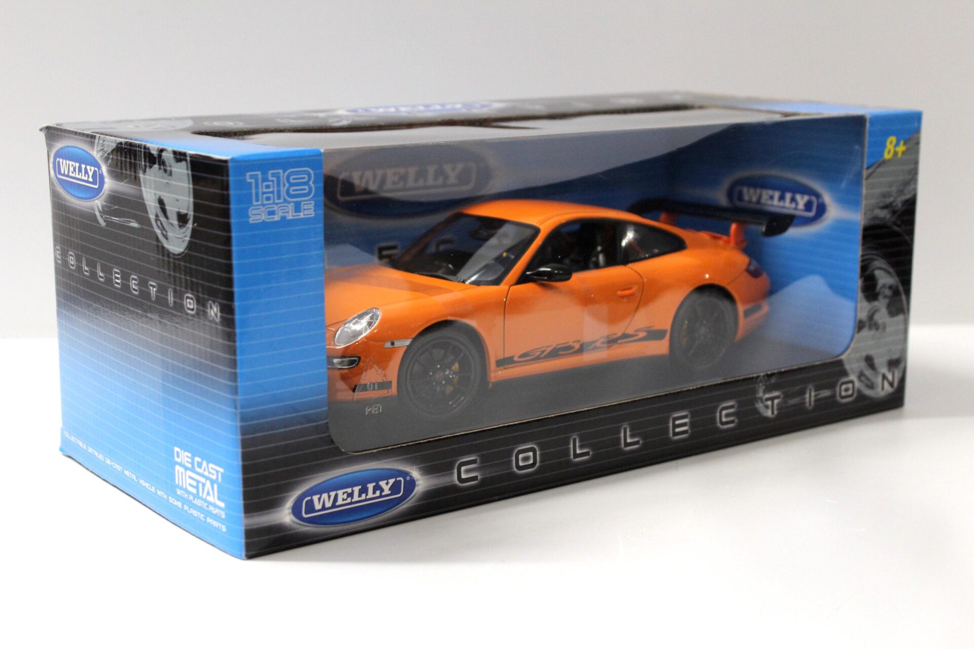 1:18 Welly Porsche 911 (997) GT3 RS orange/ black