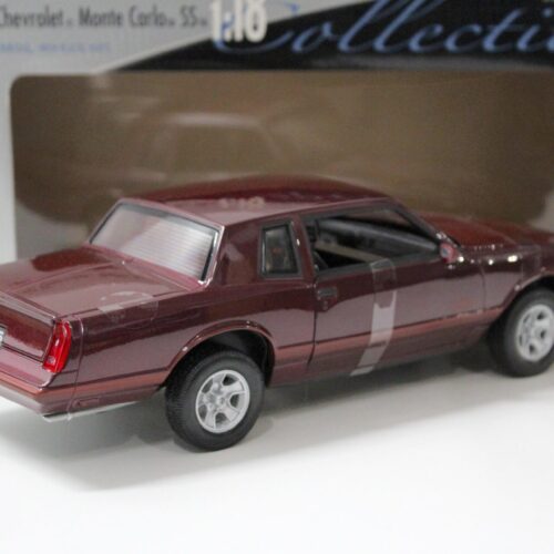 1:18 Welly 1987 Chevrolet Monte Carlo SS dark red
