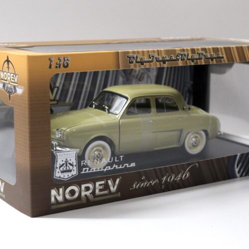 1:18 Norev Renault Dauphine beige-yellow 1958