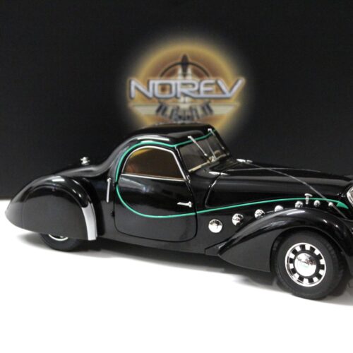 1:18 Norev Peugeot 302 DarlÂ´Mat Coupe black