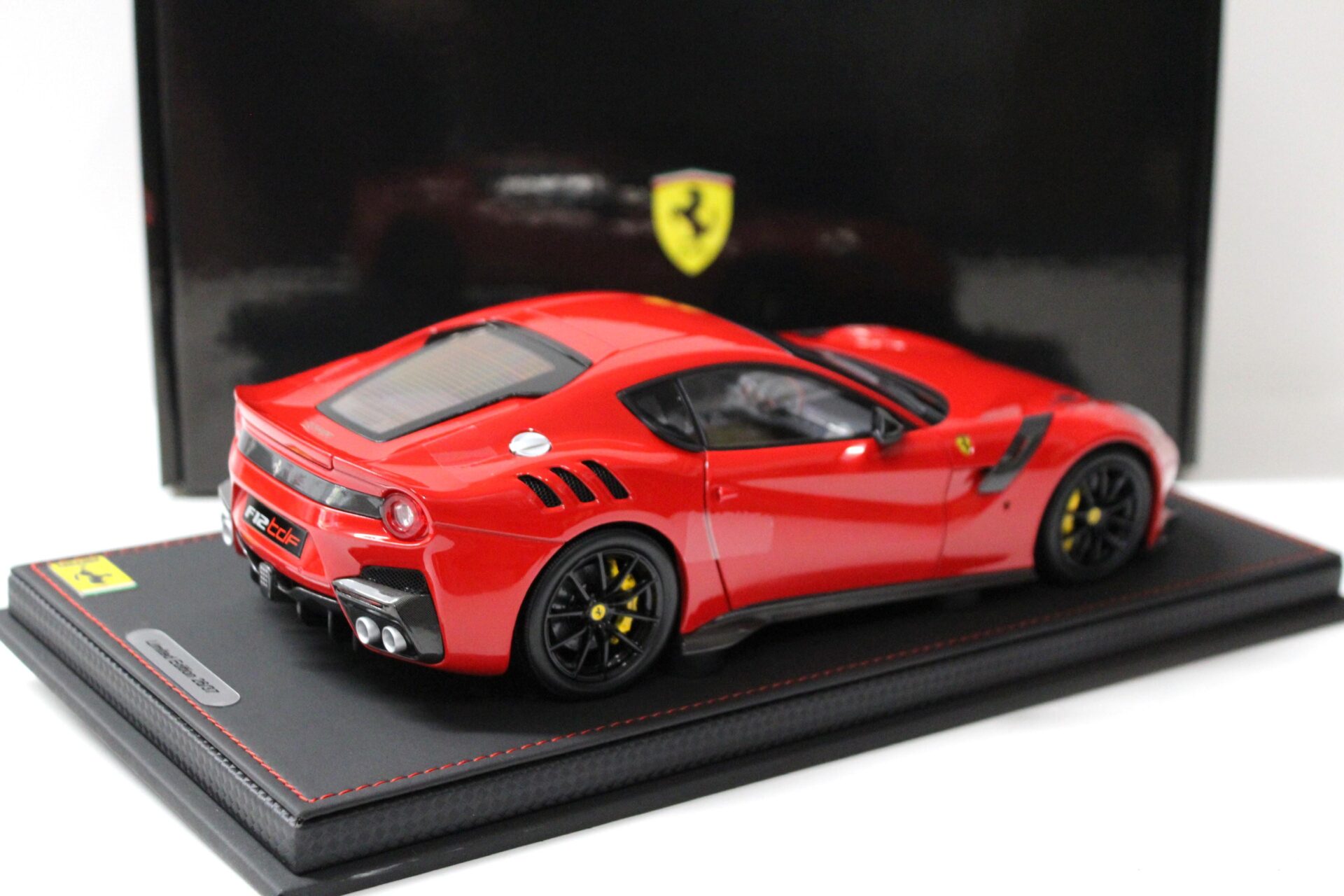 1:18 BBR Ferrari F12 TDF Rosso Corsa red/ black wheel FULL OPENING Limited 37 pcs.