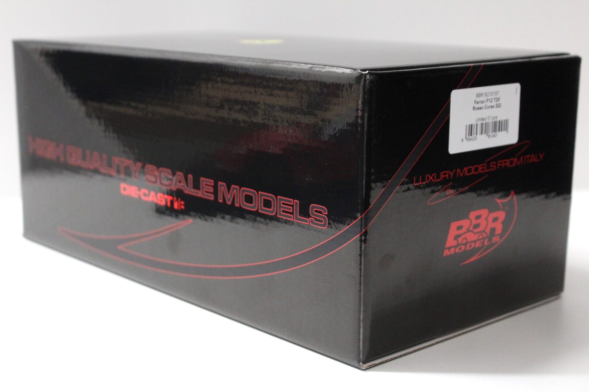 1:18 BBR Ferrari F12 TDF Rosso Corsa red/ black wheel FULL OPENING Limited 37 pcs.