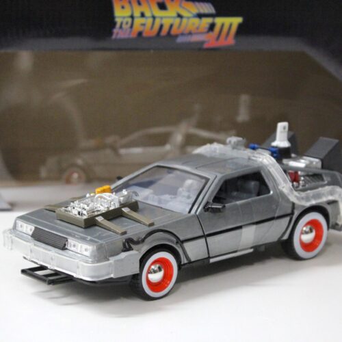 1:24 Jada Toys Delorean DMC-12 Time Machine Back to The Future III